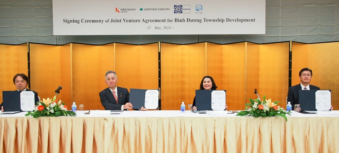 Bà Kim Oanh và đối Tác Nhật thành lập Kinera phát triển dự án One Era