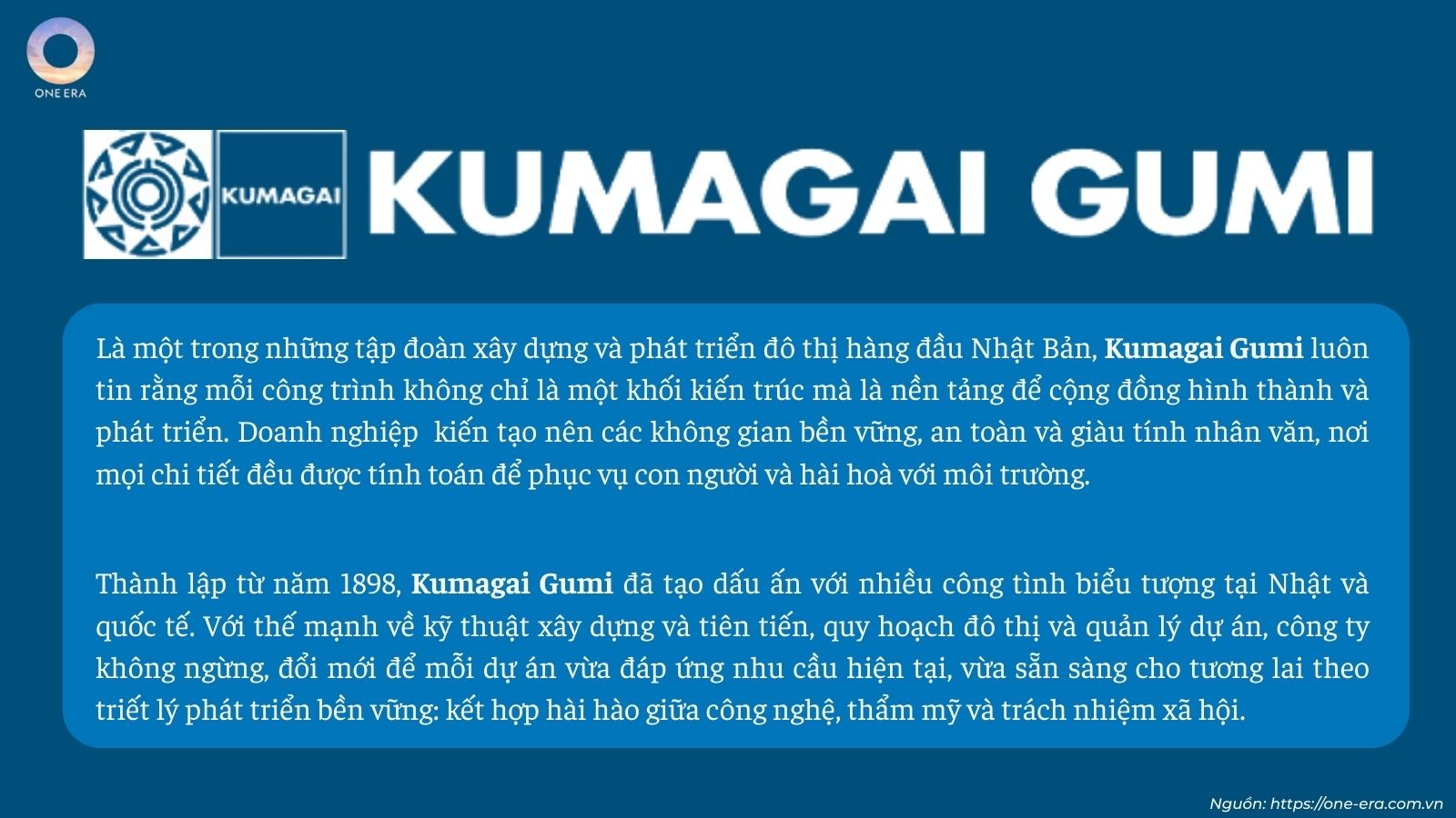 Các đối tác Nhật Bản phát triển dự án One Era cùng CĐT Kinera
