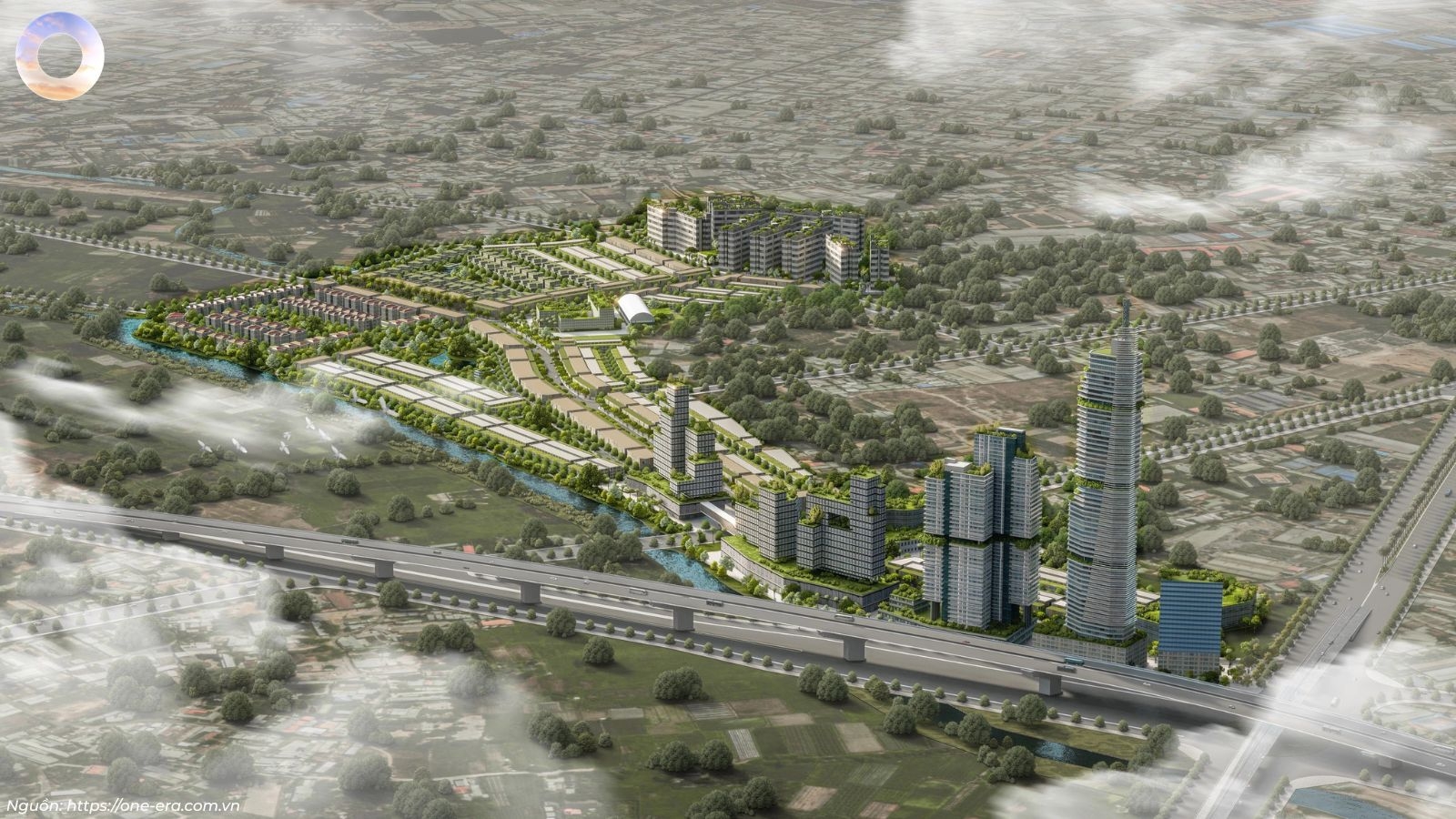 Phối cảnh tổng thể dự án One Era Thuận An