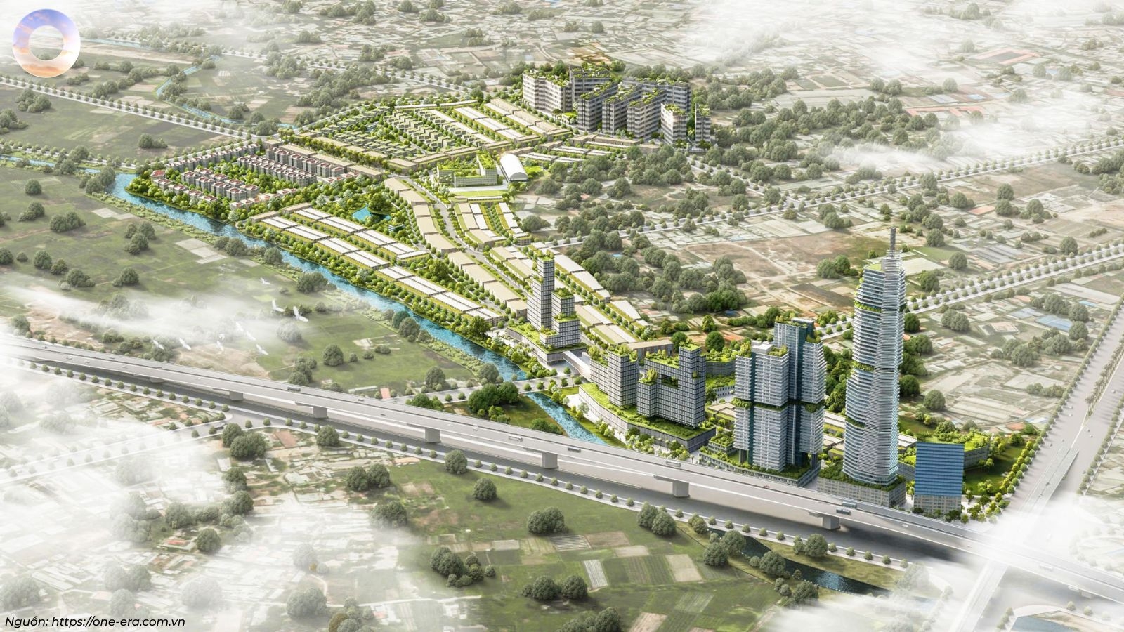 Phối cảnh tổng thể dự án One Era Thuận An