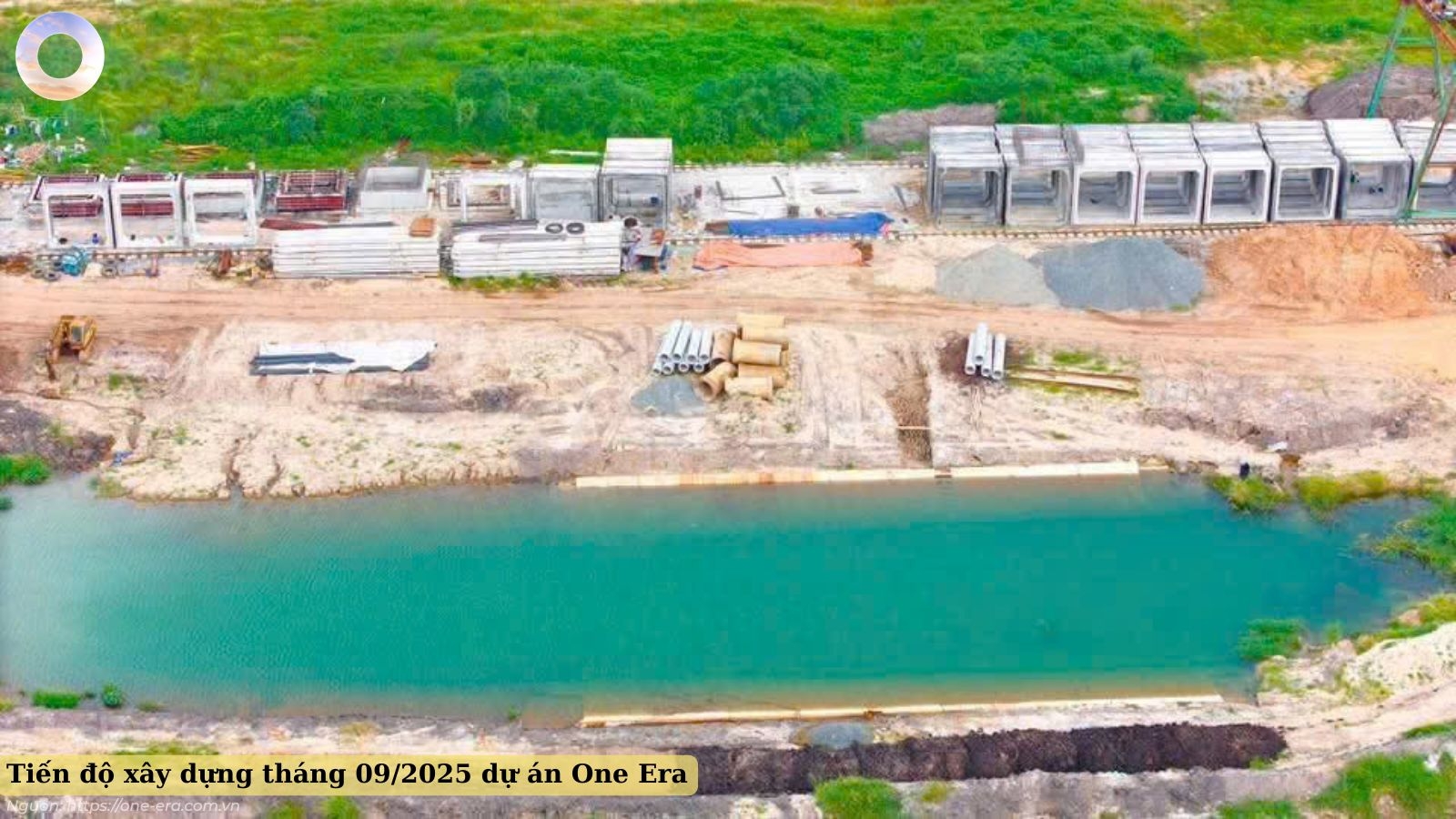 Tiến độ xây dựng dự án One Era Thuận An tháng 09/2025