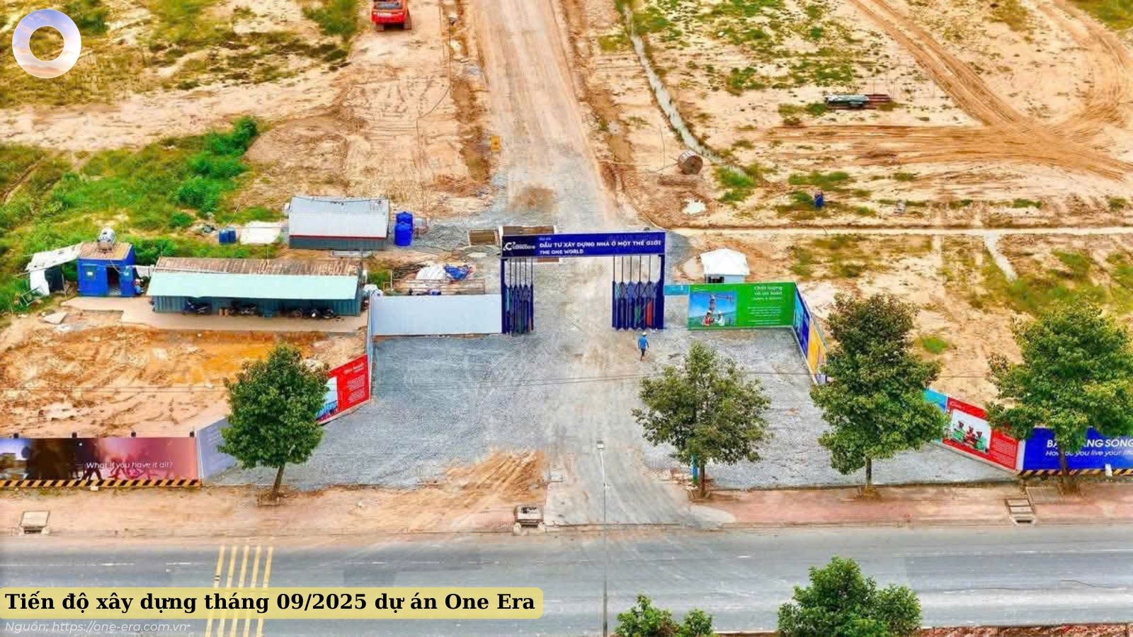 Tiến độ xây dựng dự án One Era Thuận An tháng 09/2025