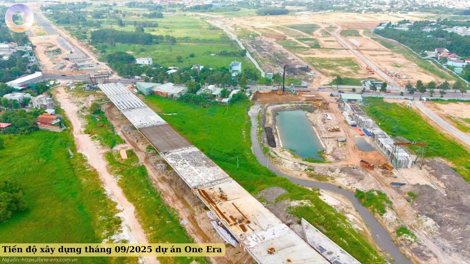 Tiến độ xây dựng dự án One Era Thuận An tháng 09/2025