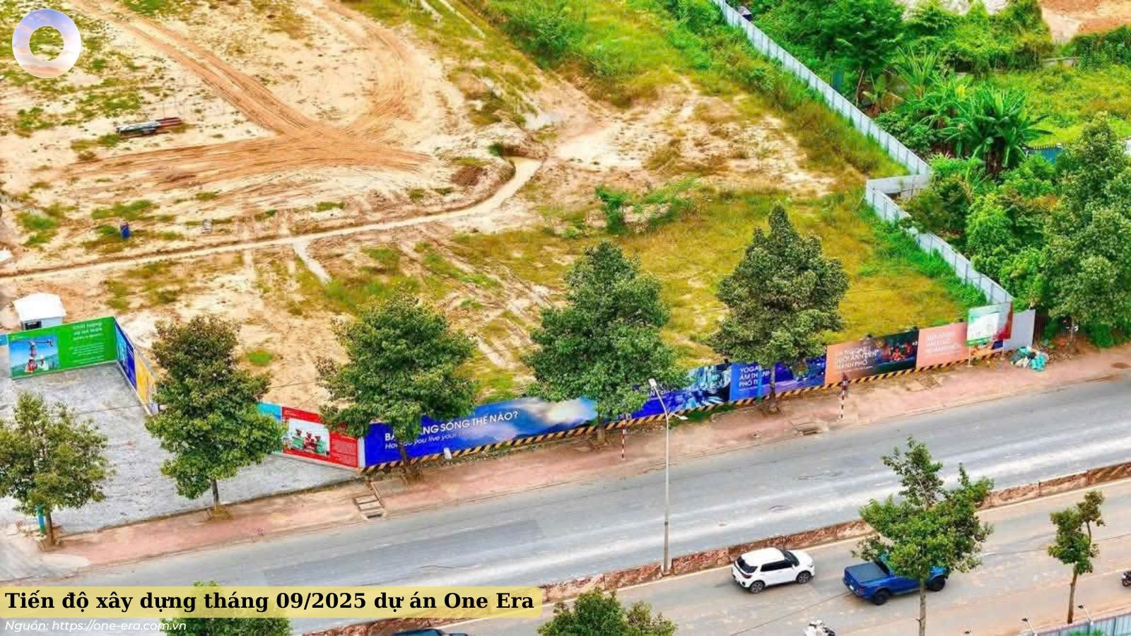 Tiến độ xây dựng dự án One Era Thuận An tháng 09/2025