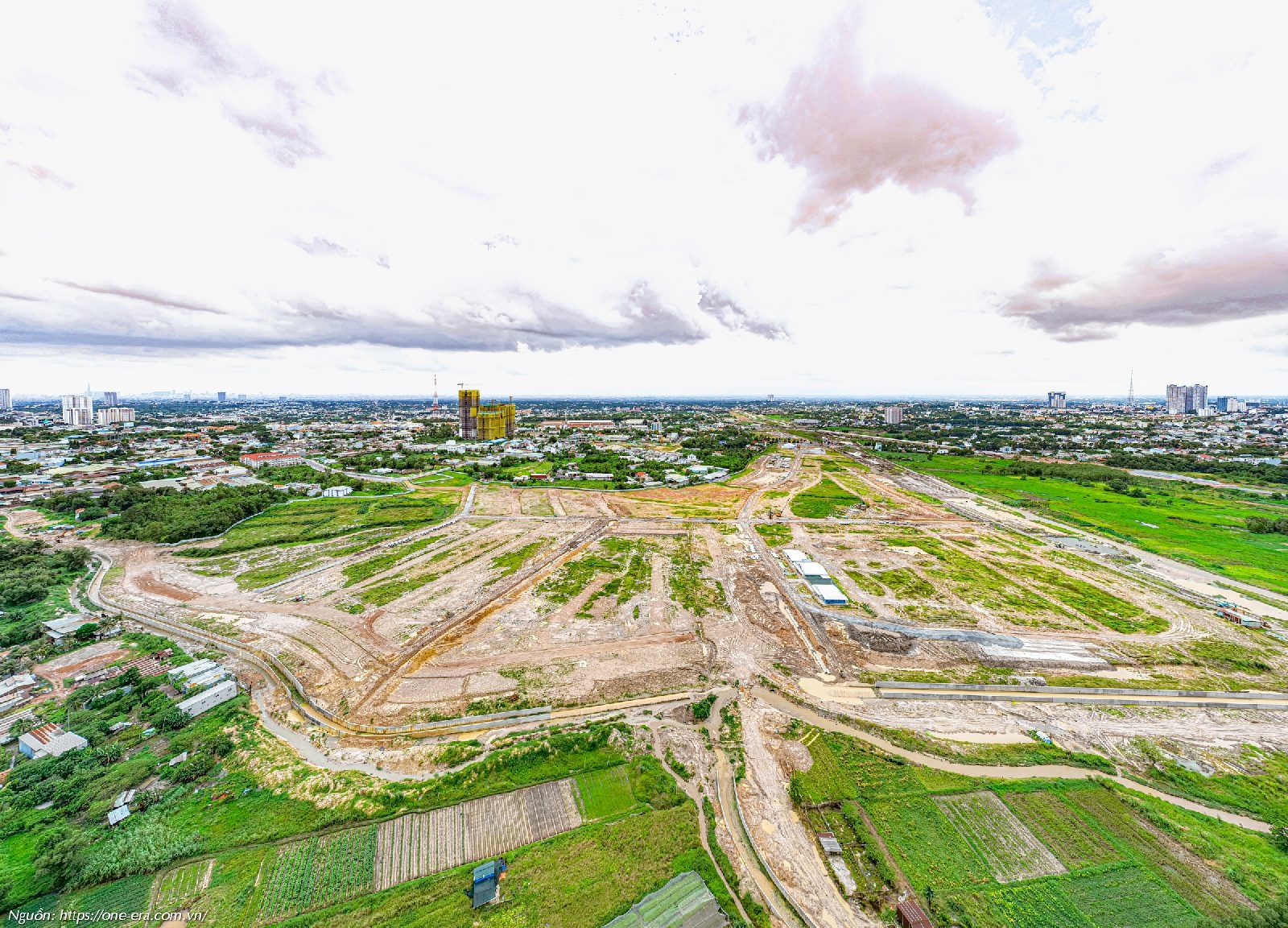 Tiến độ Dự án Nhà Phố, Biệt Thự One Era By Kinera