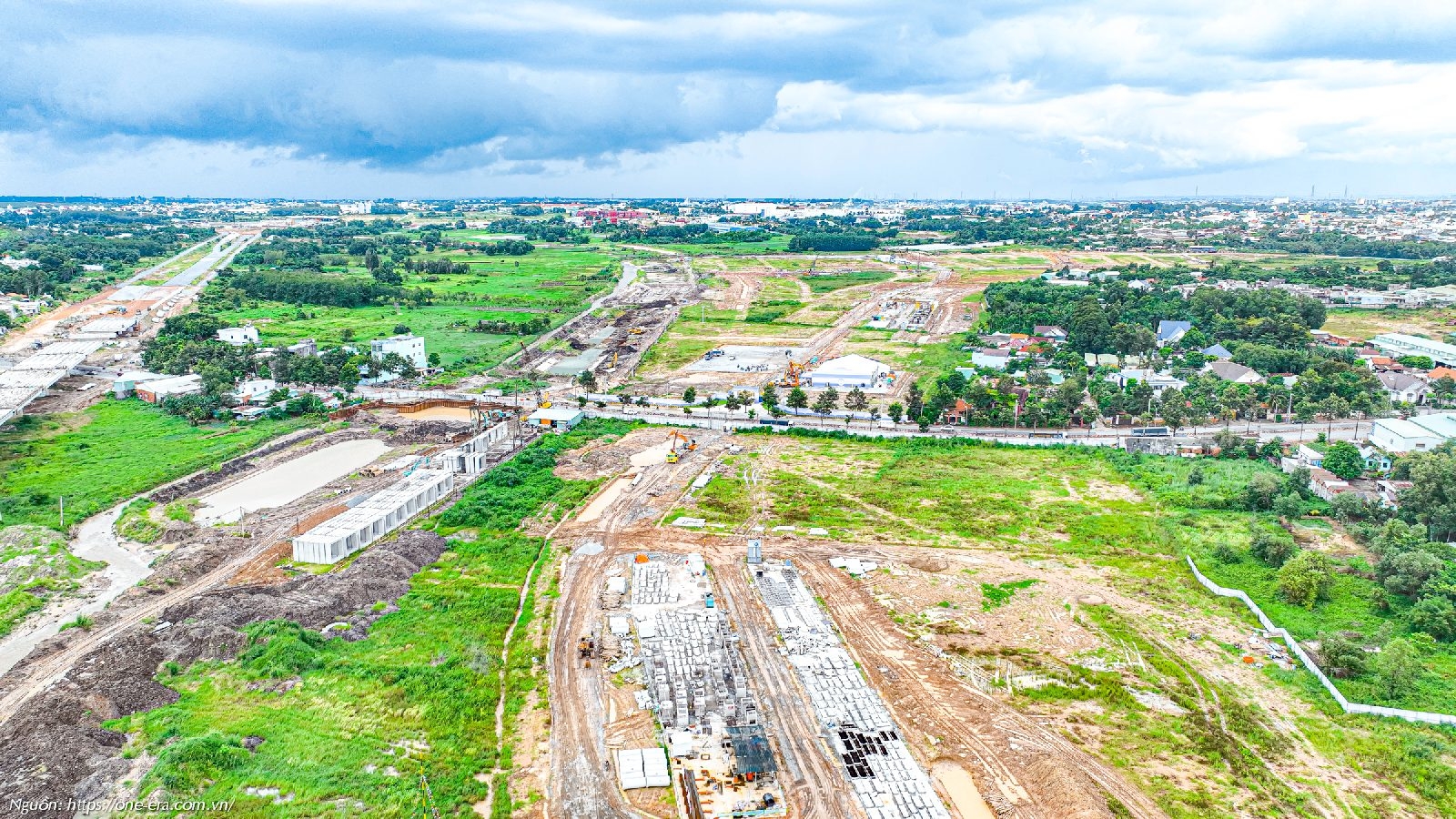 Tiến độ Dự án Nhà Phố, Biệt Thự One Era By Kinera