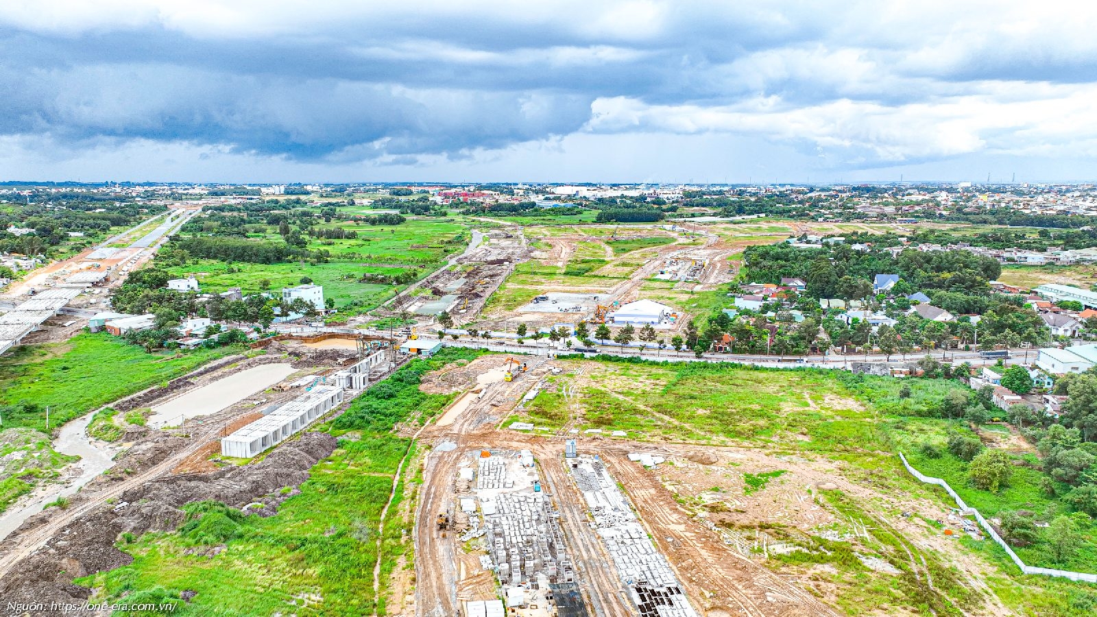 Tiến độ Dự án Nhà Phố, Biệt Thự One Era By Kinera