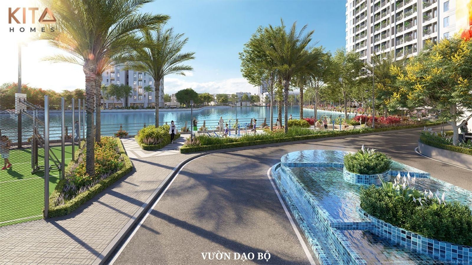 Hệ thống tiện ích nội khu cao cấp tại Ansana By Kita