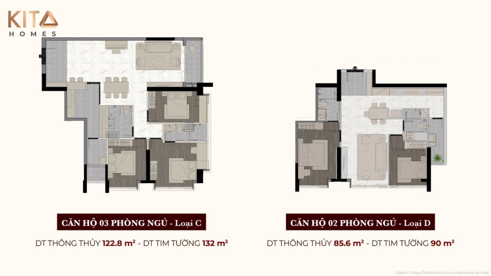 Các loại layout căn hộ