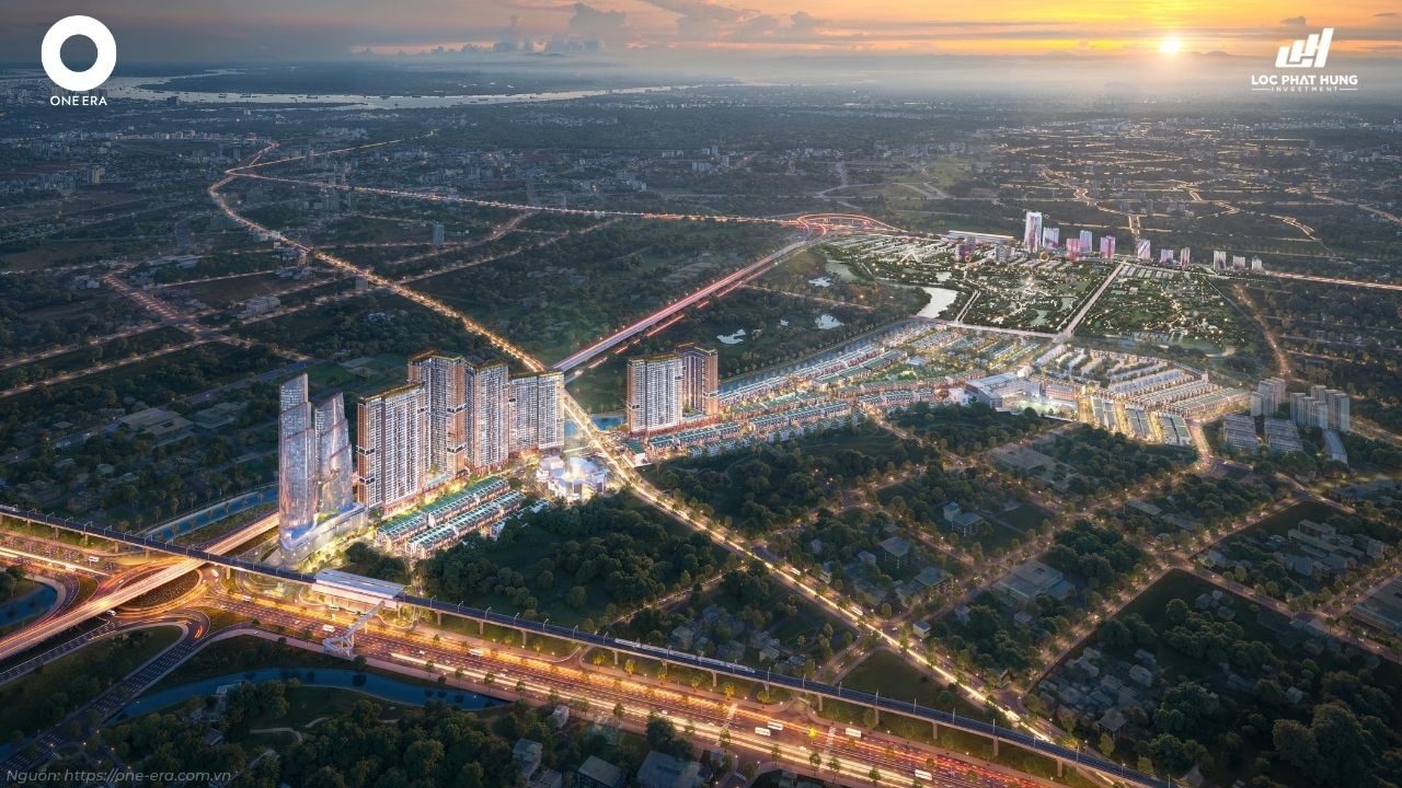 Phối cảnh Khu đô thị bậc nhất Thượng Đông - One Era
