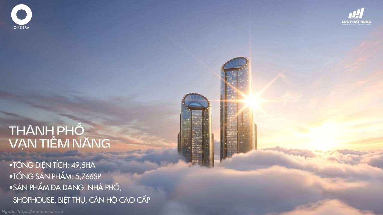 Phối cảnh Khu đô thị bậc nhất Thượng Đông - One Era