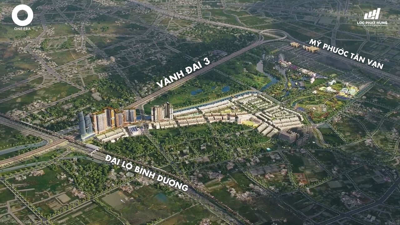 Phối cảnh Khu đô thị bậc nhất Thượng Đông - One Era