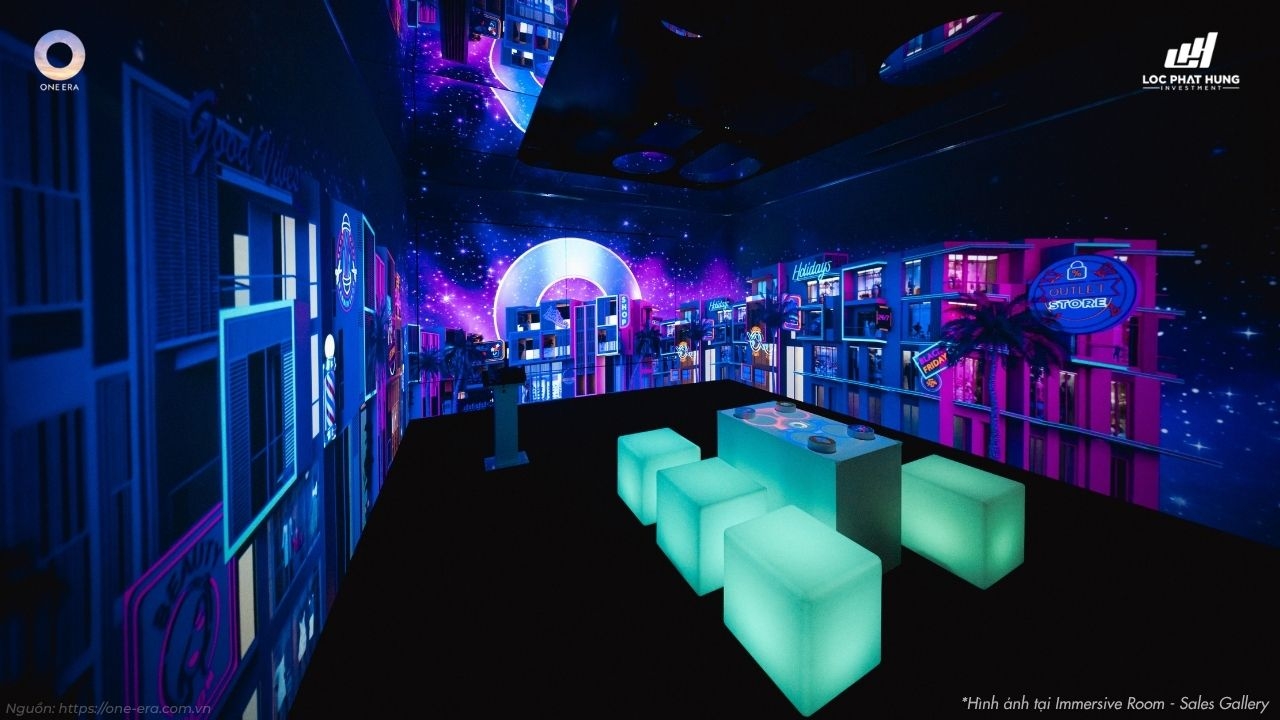 Khám phá không gian thực tế ảo Immersive Room tại Sales Gallery One Era