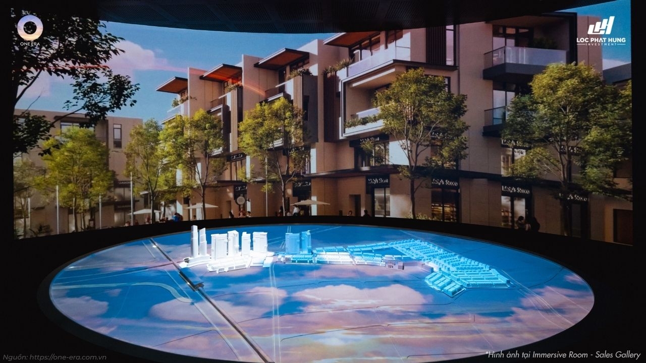 Khám phá không gian thực tế ảo Immersive Room tại Sales Gallery One Era
