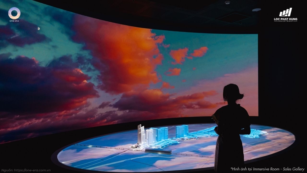 Khám phá không gian thực tế ảo Immersive Room tại Sales Gallery One Era