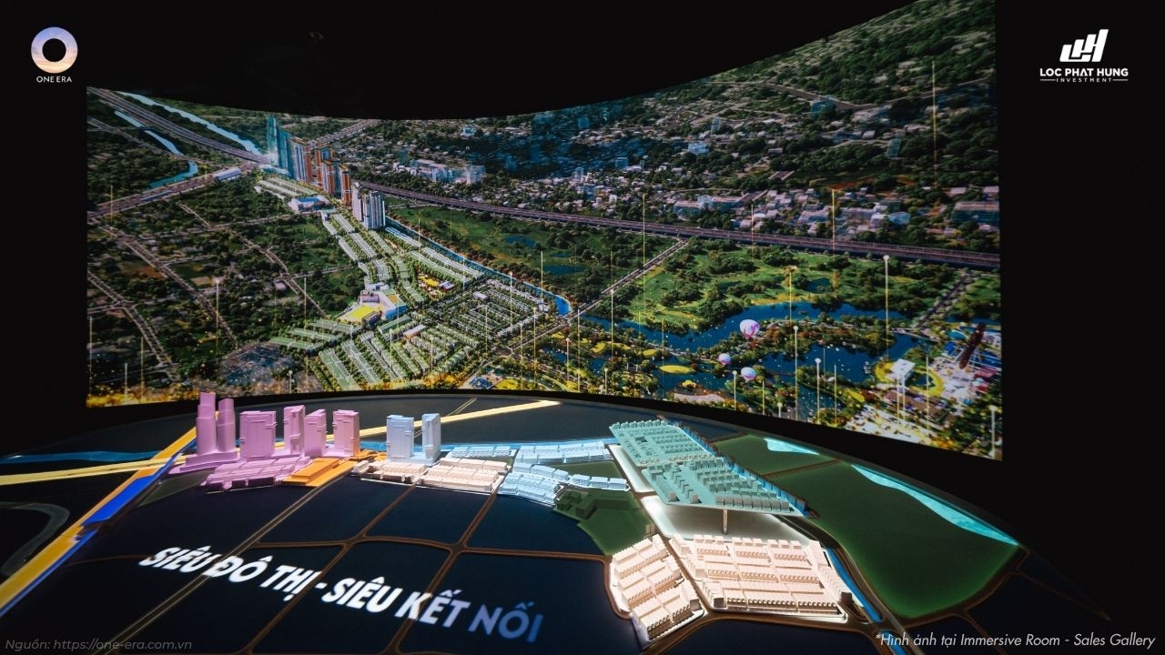 Khám phá không gian thực tế ảo Immersive Room tại Sales Gallery One Era
