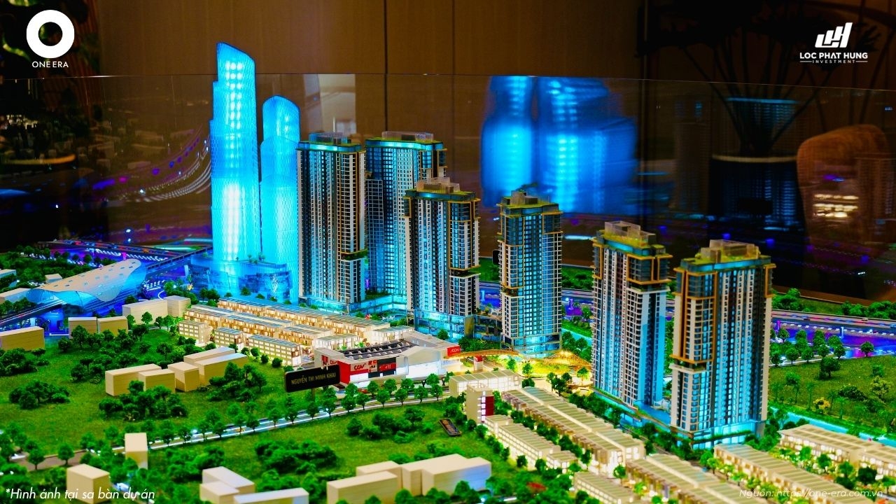 Sa Bàn Tổng Thể đại đô Thị One Era Quy Mô 49,5ha