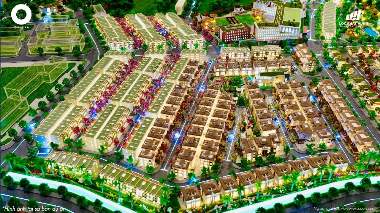 Sa Bàn Tổng Thể đại đô Thị One Era Quy Mô 49,5ha