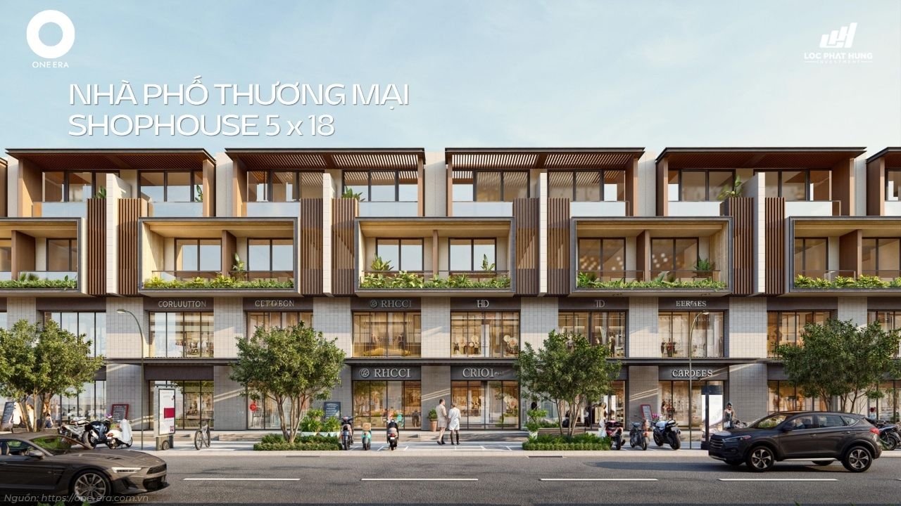 Phối Cảnh Thiết Kế Nhà Phố Compound Sang Trọng Tại One Era