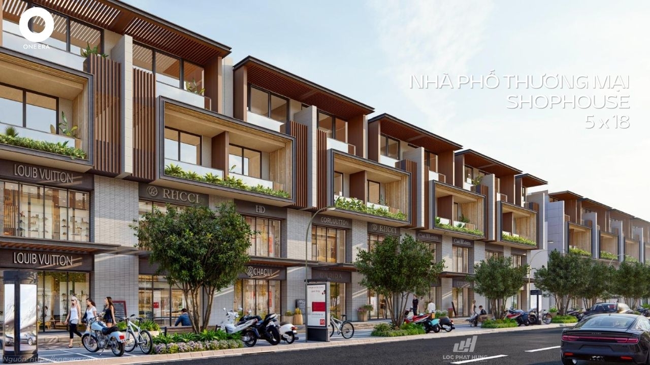 Phối Cảnh Thiết Kế Nhà Phố Compound Sang Trọng Tại One Era