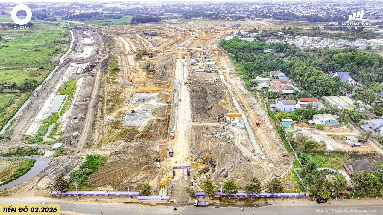 Tiến độ Thi Công Dự án One Era Tháng 02/2026