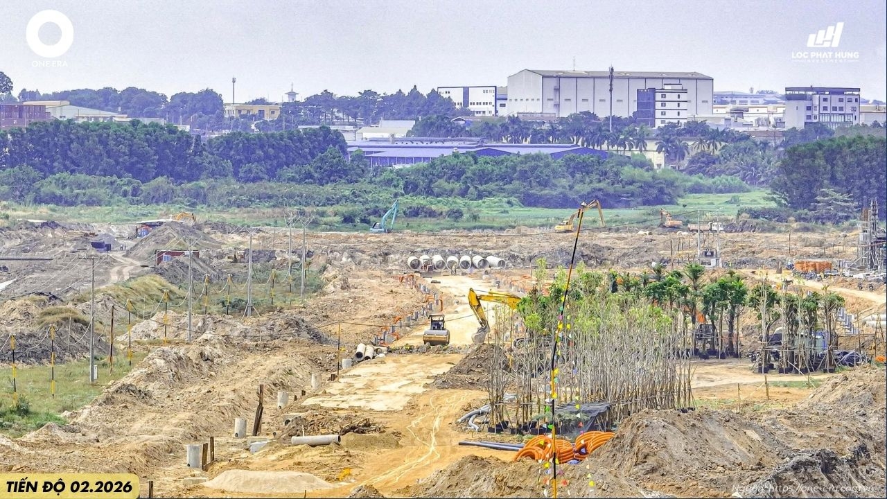 Tiến độ Thi Công Dự án One Era Tháng 02/2026