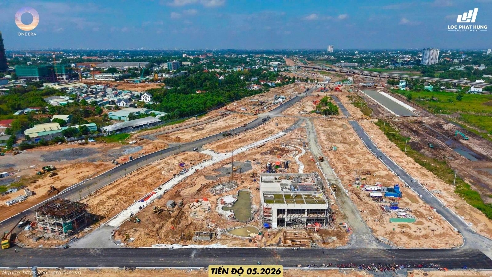 Cập nhật tiến độ xây dựng thực tế dự án One Era ngày 07/05/2026