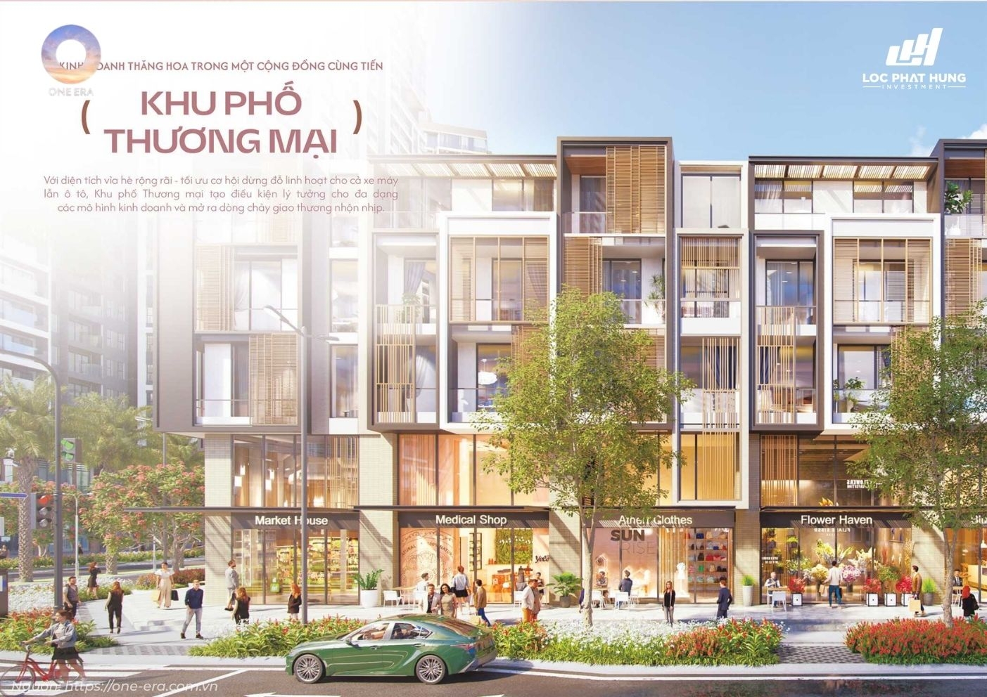 Hệ thống tiện ích nội khu chuẩn quốc tế tại đại đô thị One Era 50ha