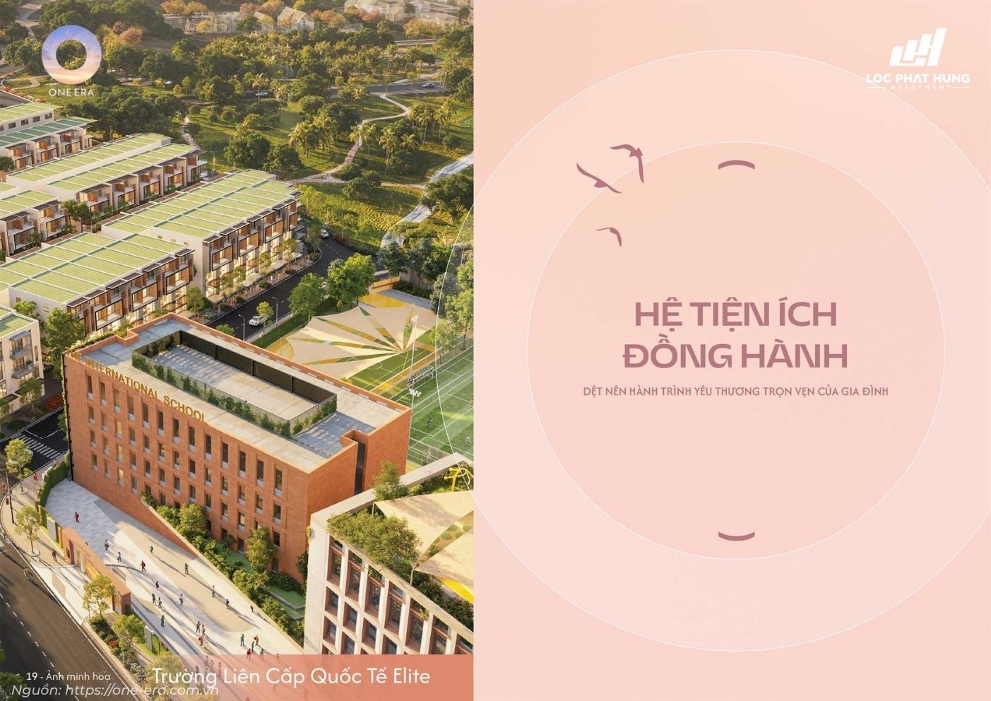 Hệ thống tiện ích nội khu chuẩn quốc tế tại đại đô thị One Era 50ha