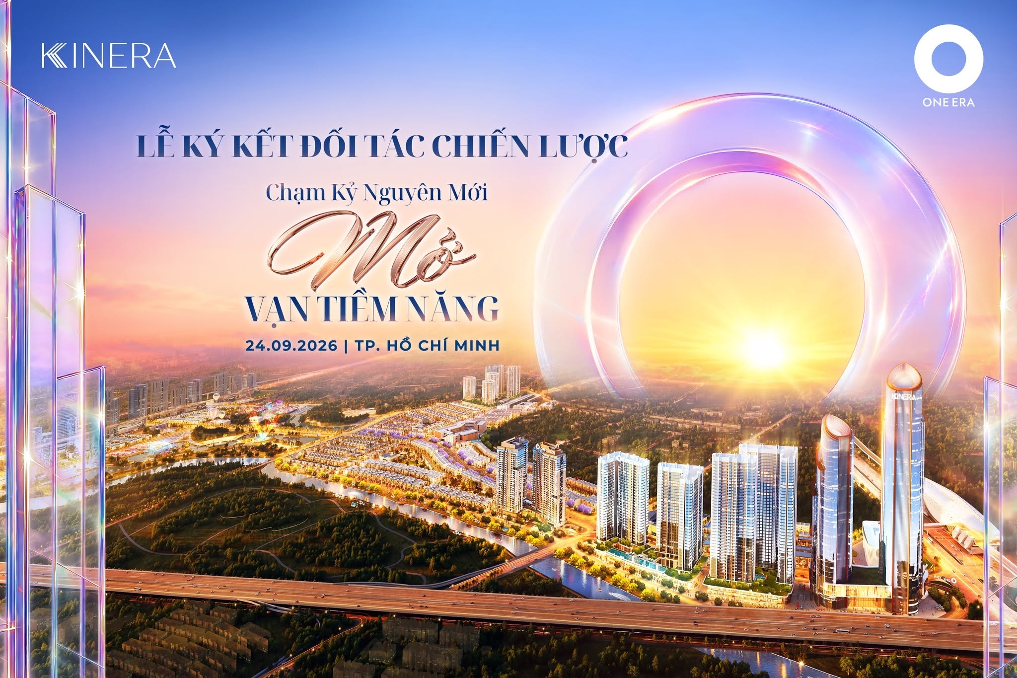 Lễ ký kết đại lý chiến lược dự án One Era