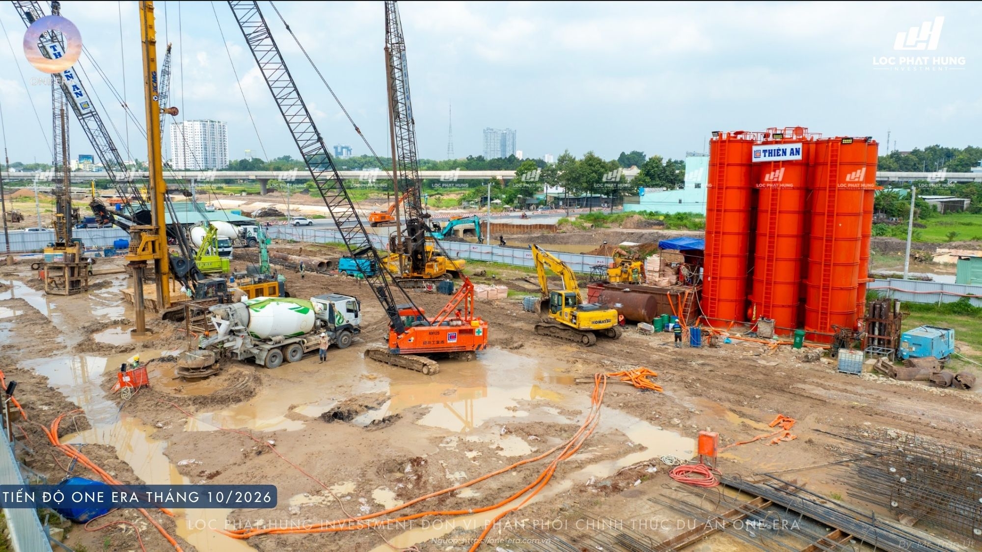 Tiến độ Đại đô thị One Era tháng 10/2026